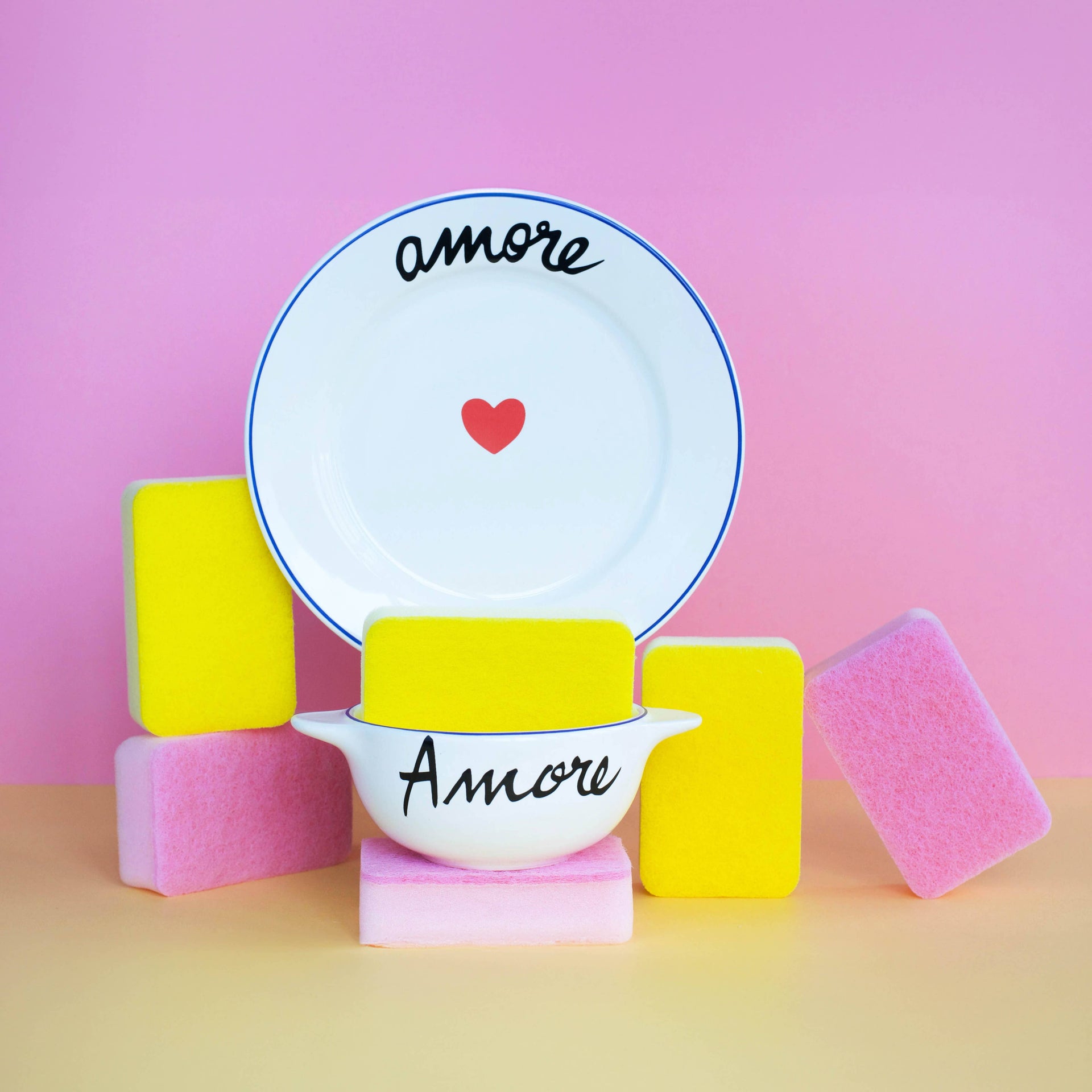 Assiette La Famille S’éclate - Amore