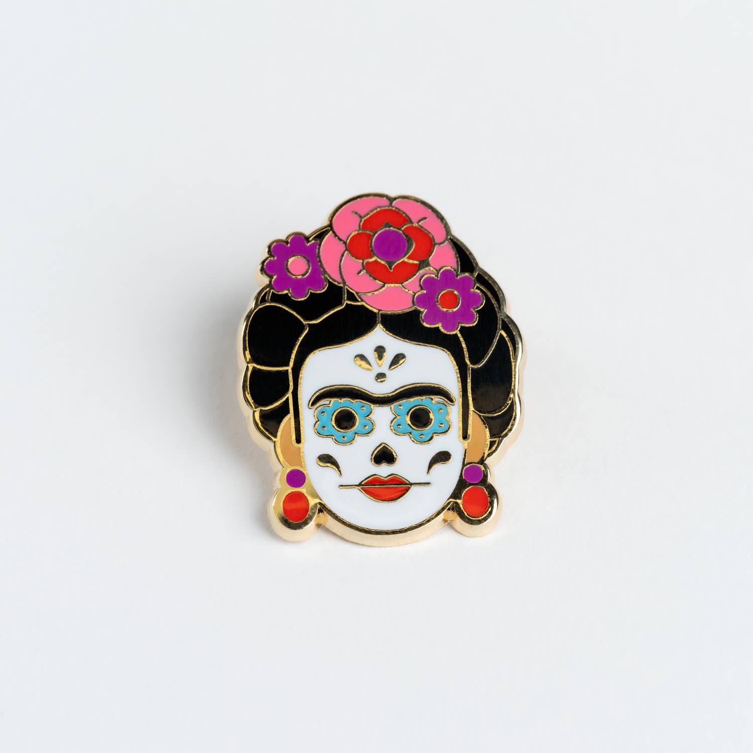 Pin’s Frida Día de Muertos