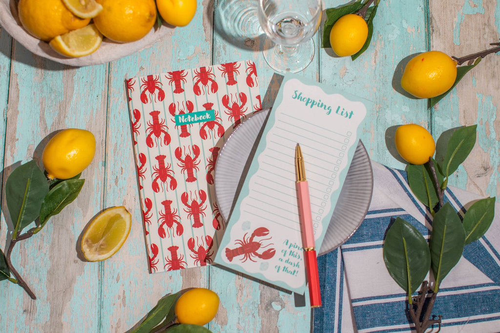 Carnet A5 Homards
