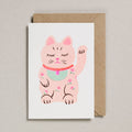 Riso Card - Gatto Portafortuna