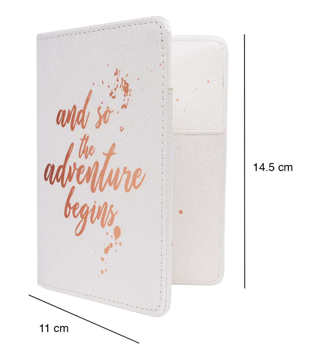 Étui pour passeport – Adventure Begins