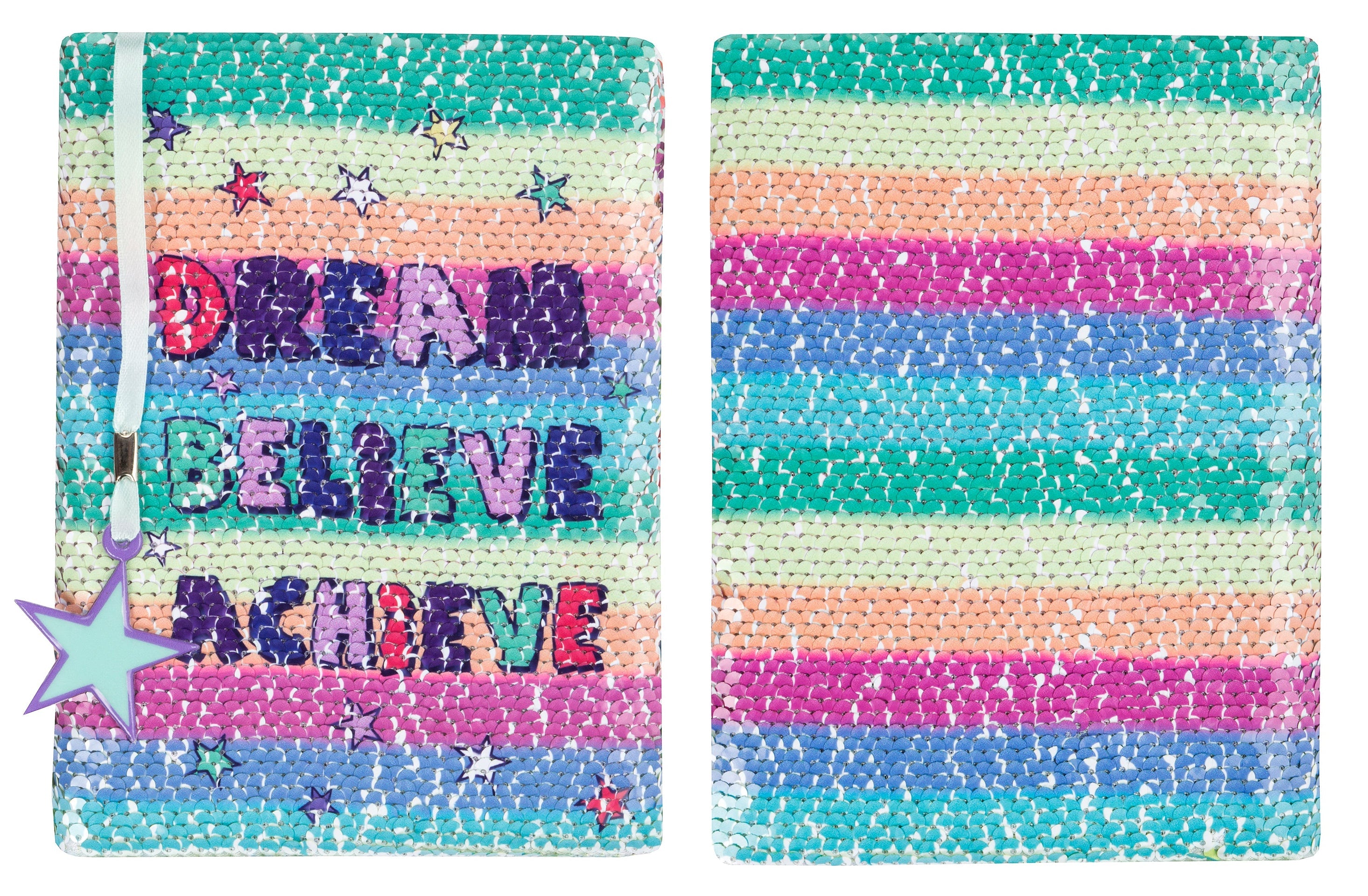 Carnet à sequins – Dream Believe Achieve