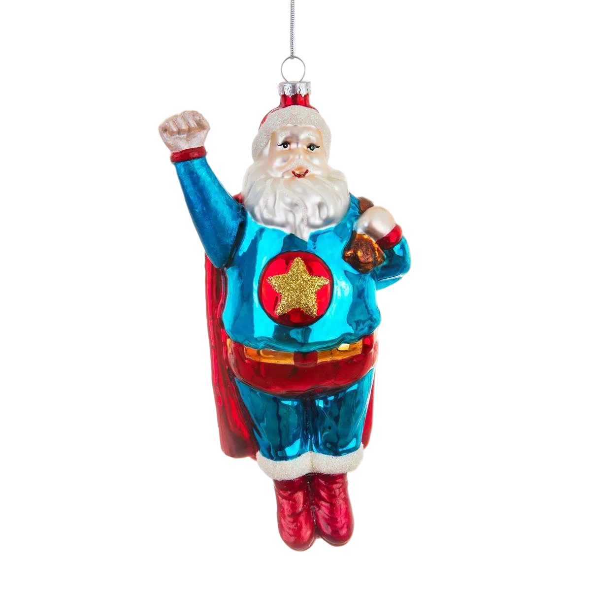 Boule de Noël Super Père Noël
