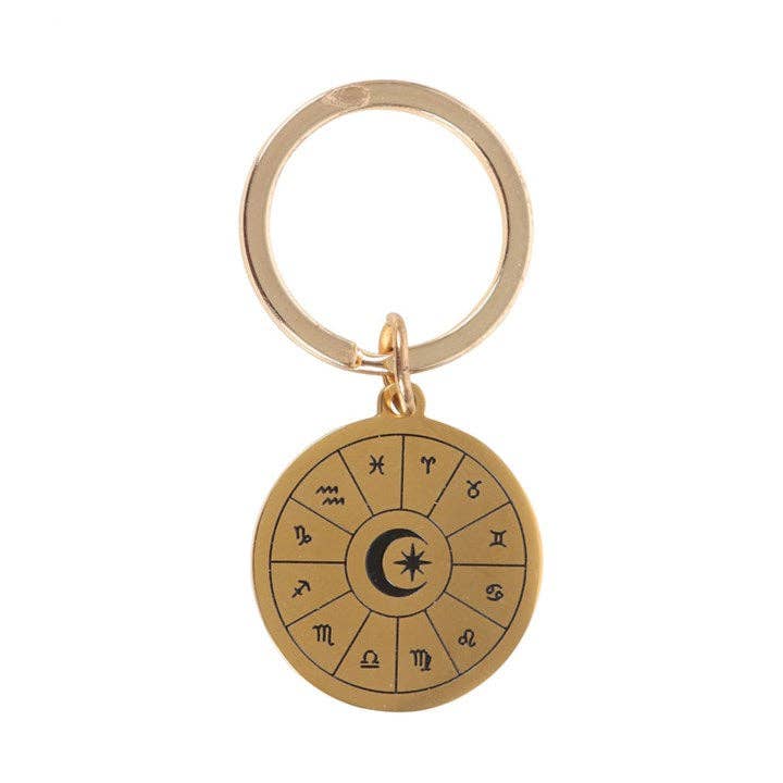 Porte-clés Roue d’Astrologie