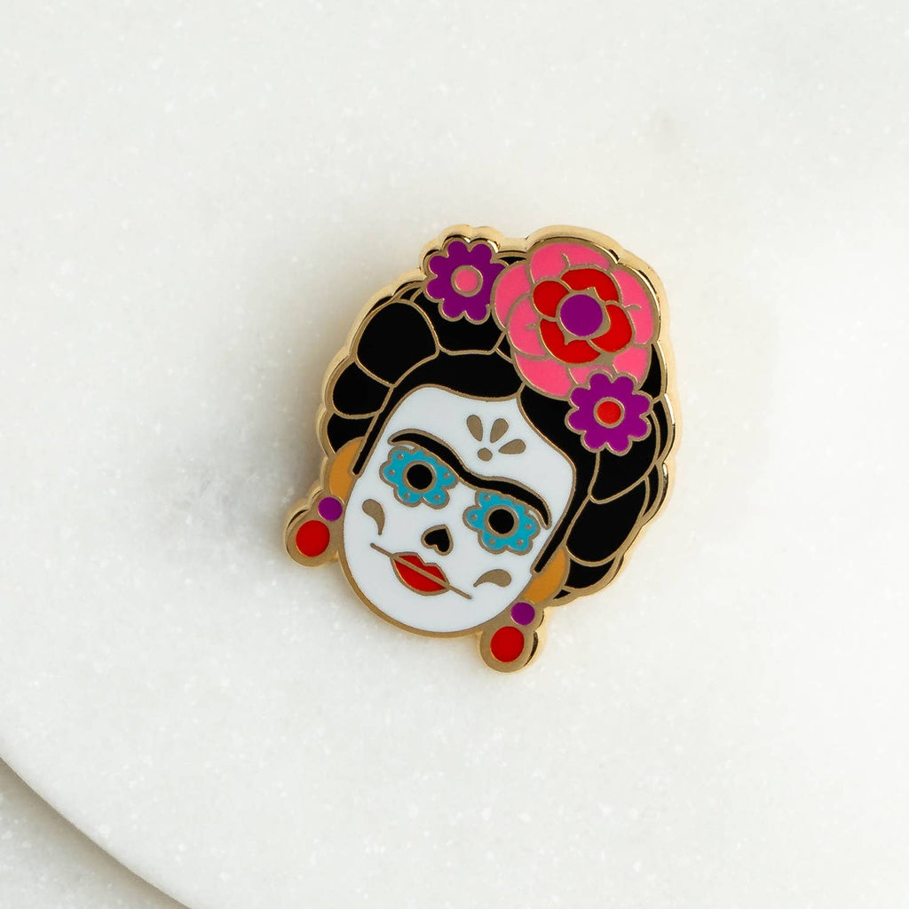 Pin’s Frida Día de Muertos