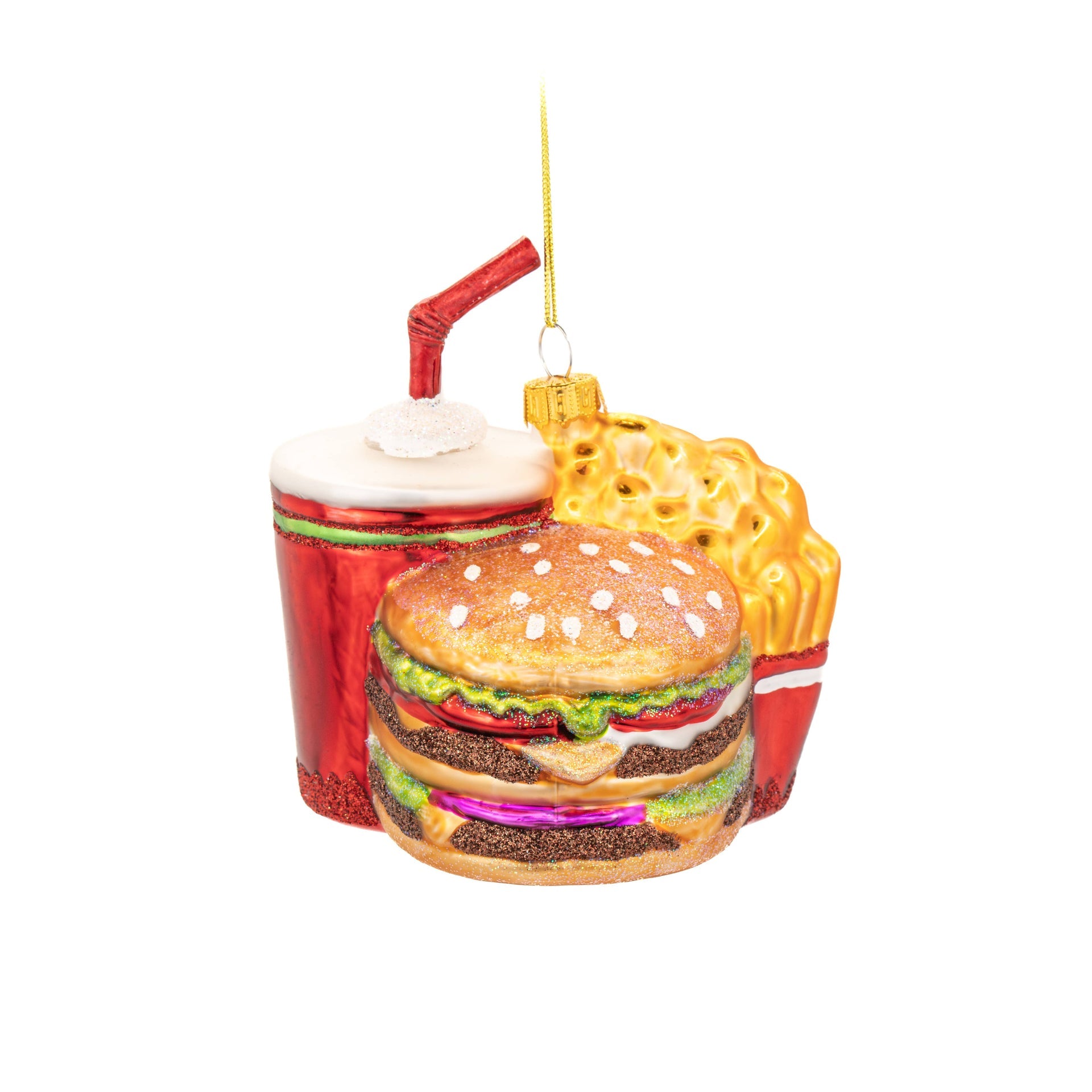 Boule de Noël Fast-food
