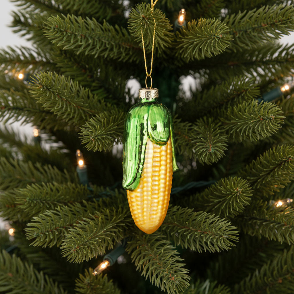 Boule de Noël épi de Maïs