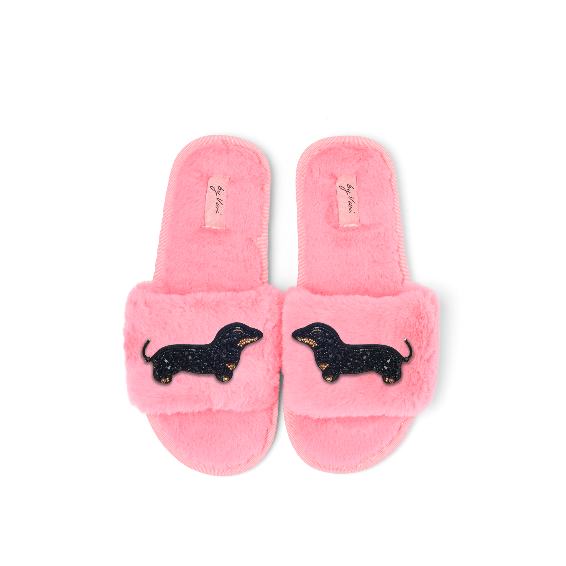 Paire de broches pour Chaussons - Teckel