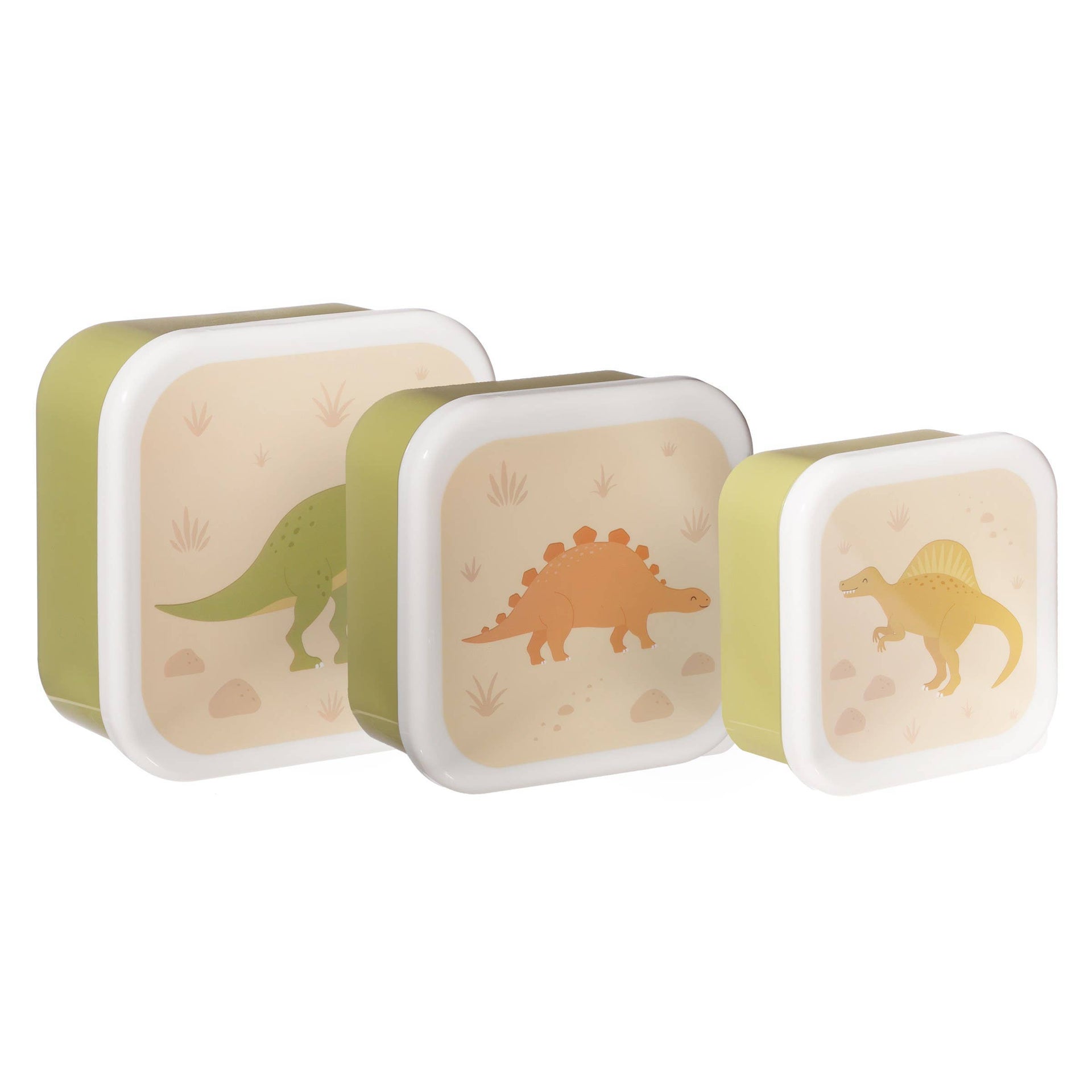 Boîtes à goûter Dinosaures Desert - 3-Pack