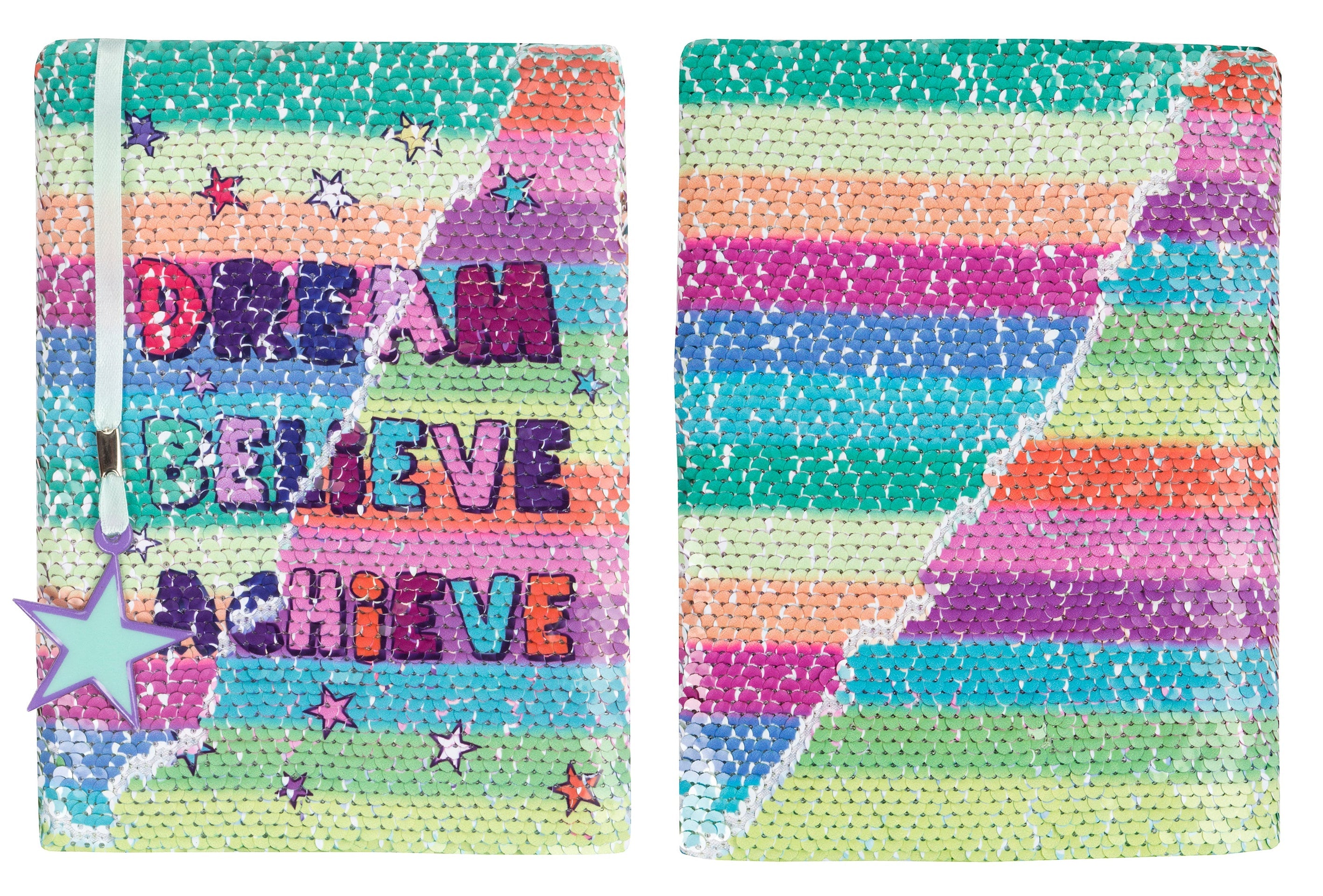 Carnet à sequins – Dream Believe Achieve