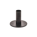 Candelabro - Base - Metallo - Nero - 8x8x6,5cm