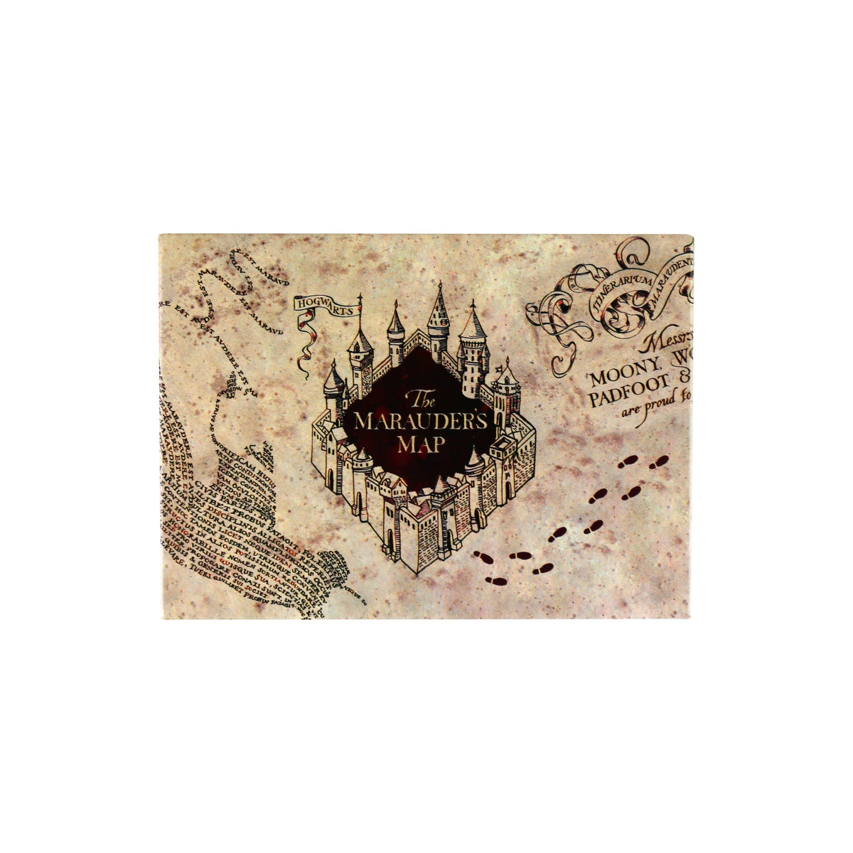 Aimant Harry Potter - Carte des Maraudeurs