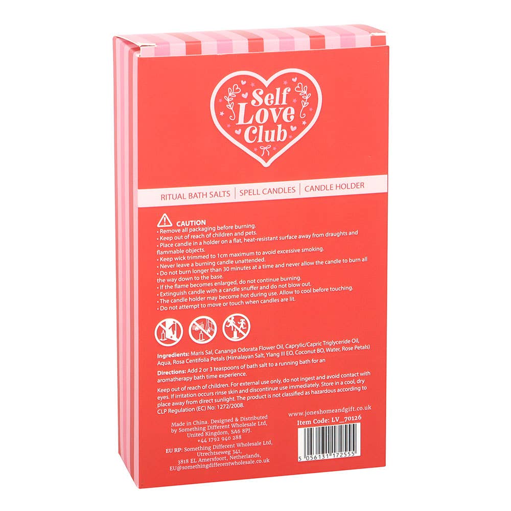 Kit da Bagno Rituale dell'Amore per Se Stessi Club