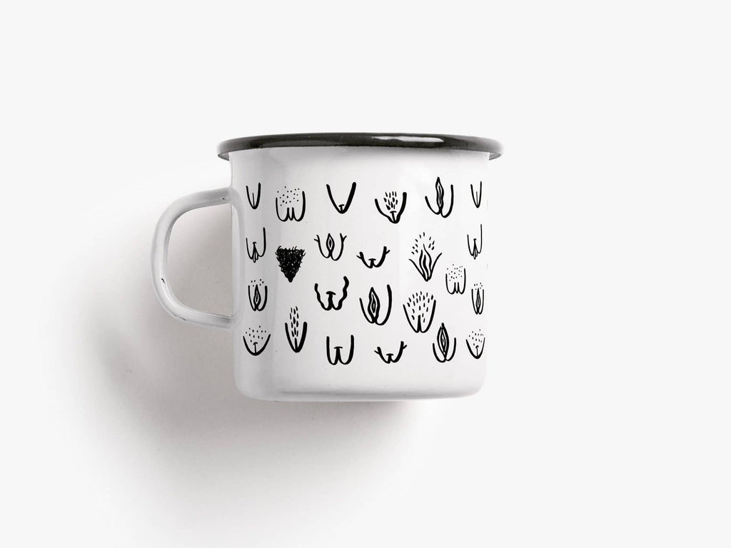 Tazza in smalto - Vulvarines