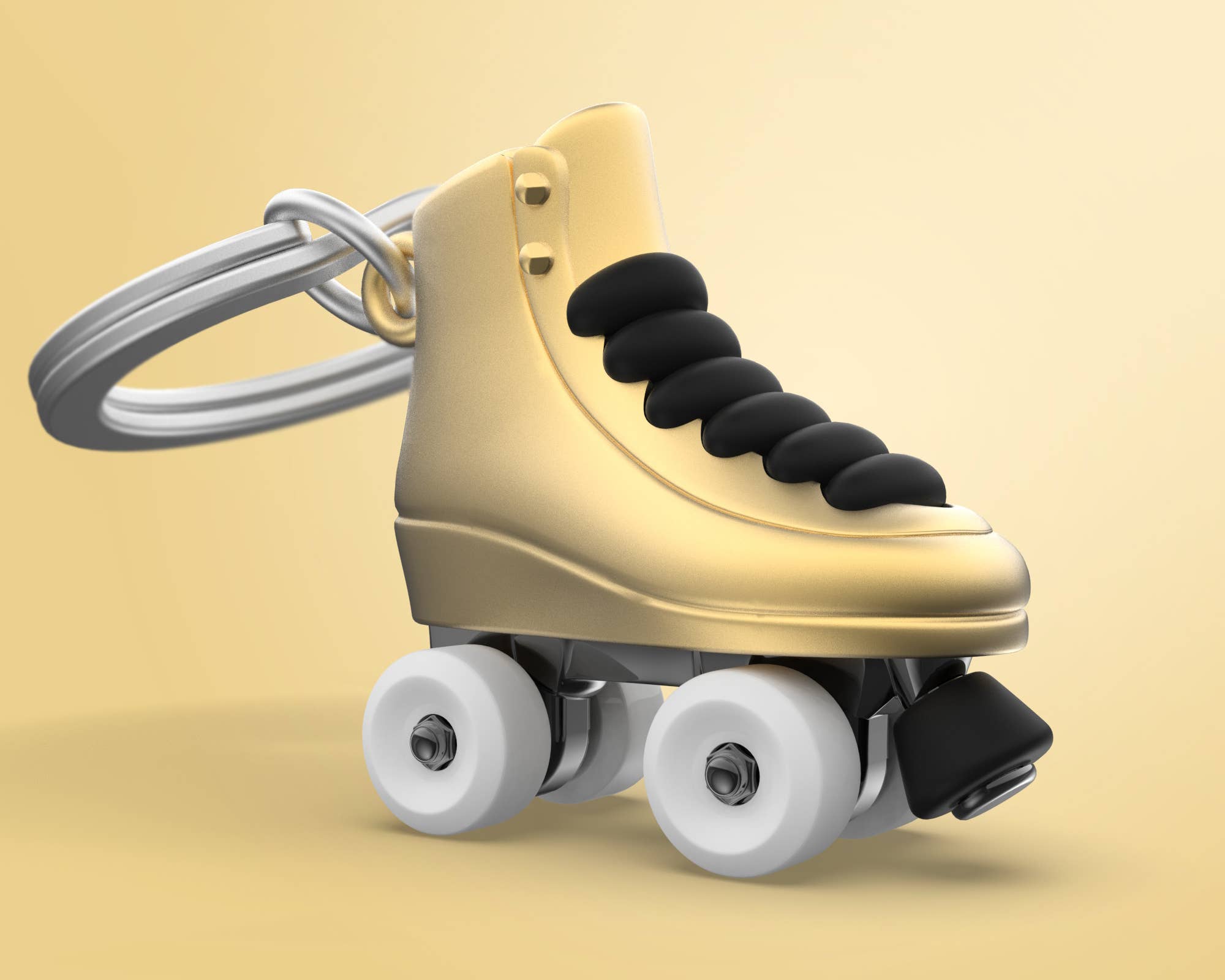 Roller Skate Keychain