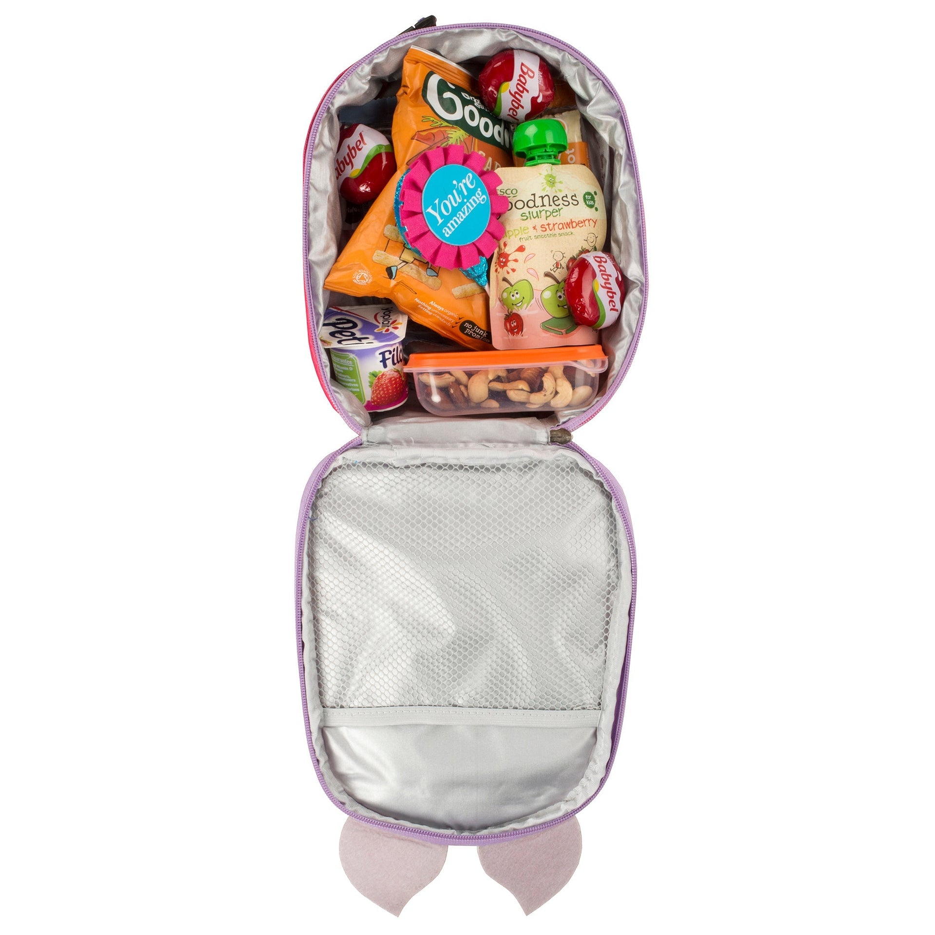 Sac repas – rose chat