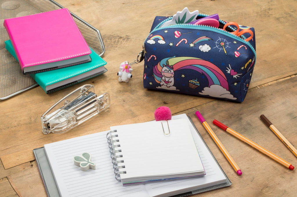 Trousse scolaire – Believe In licorne