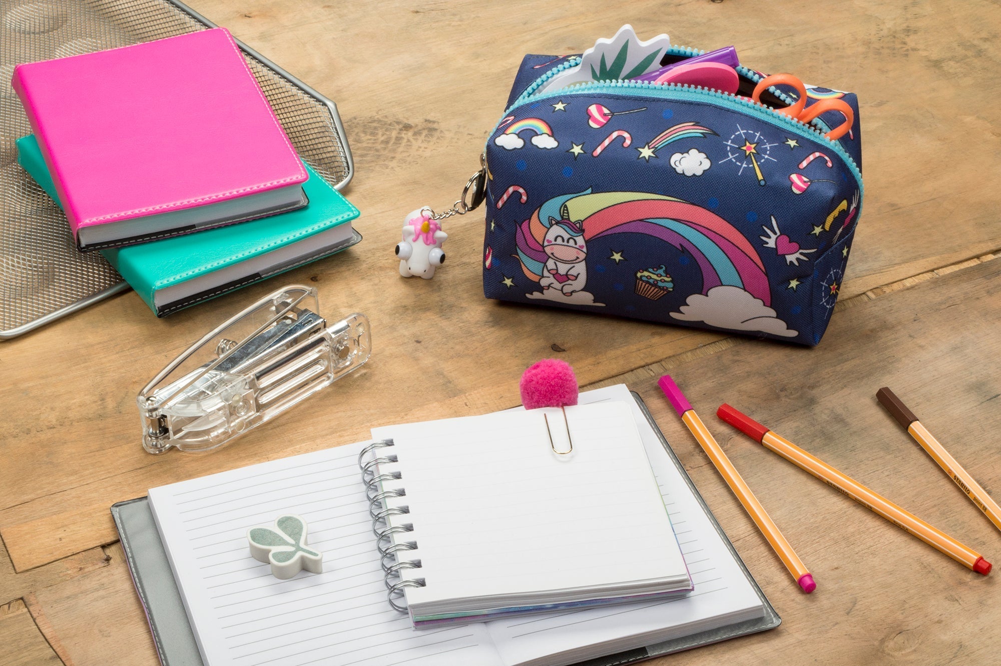 Trousse scolaire – Believe In licorne