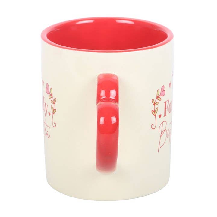 Per la mia tazza Miglior Tè con manico a forma di cuore