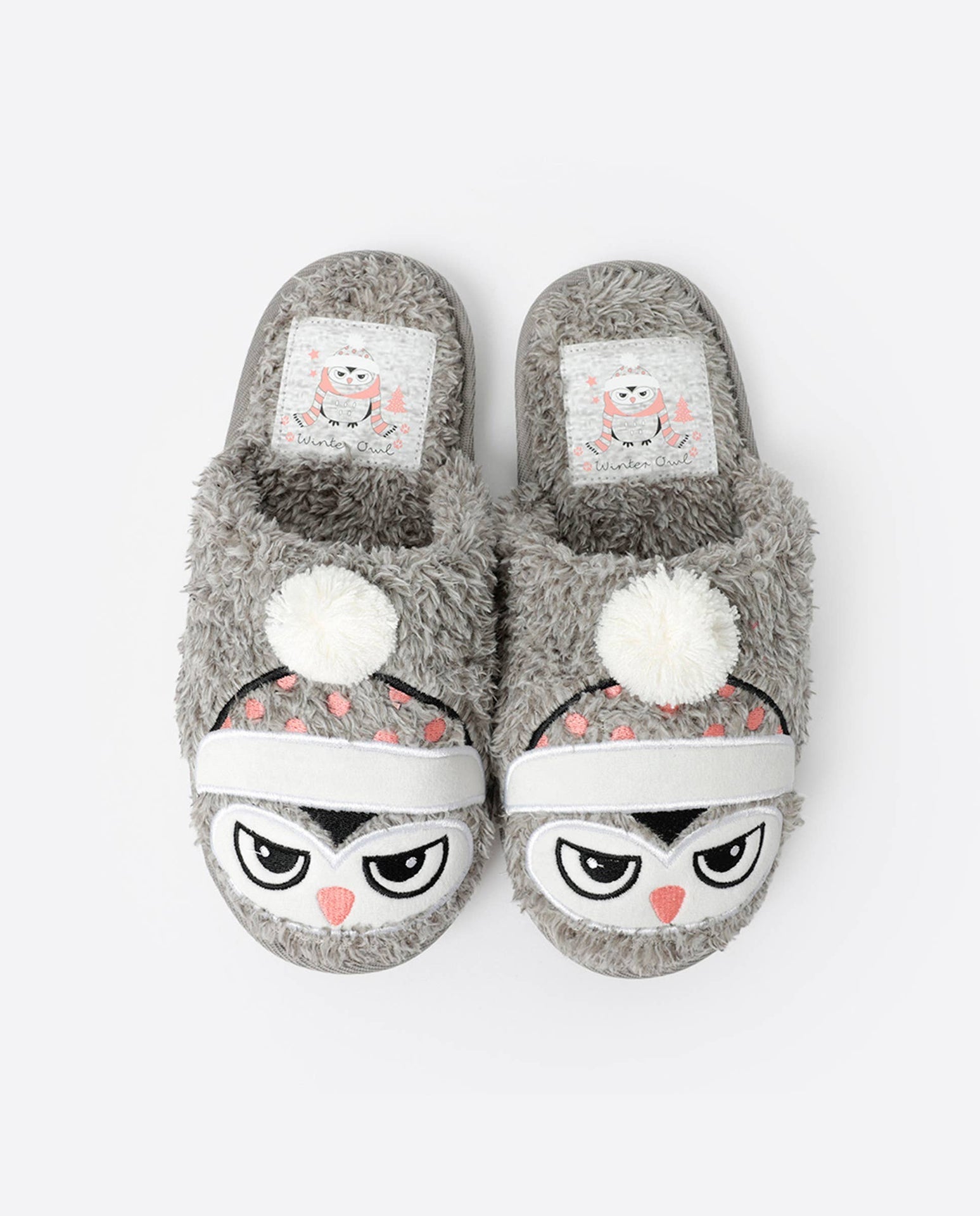 Chaussons Femme - Chouette "Winter Owl"