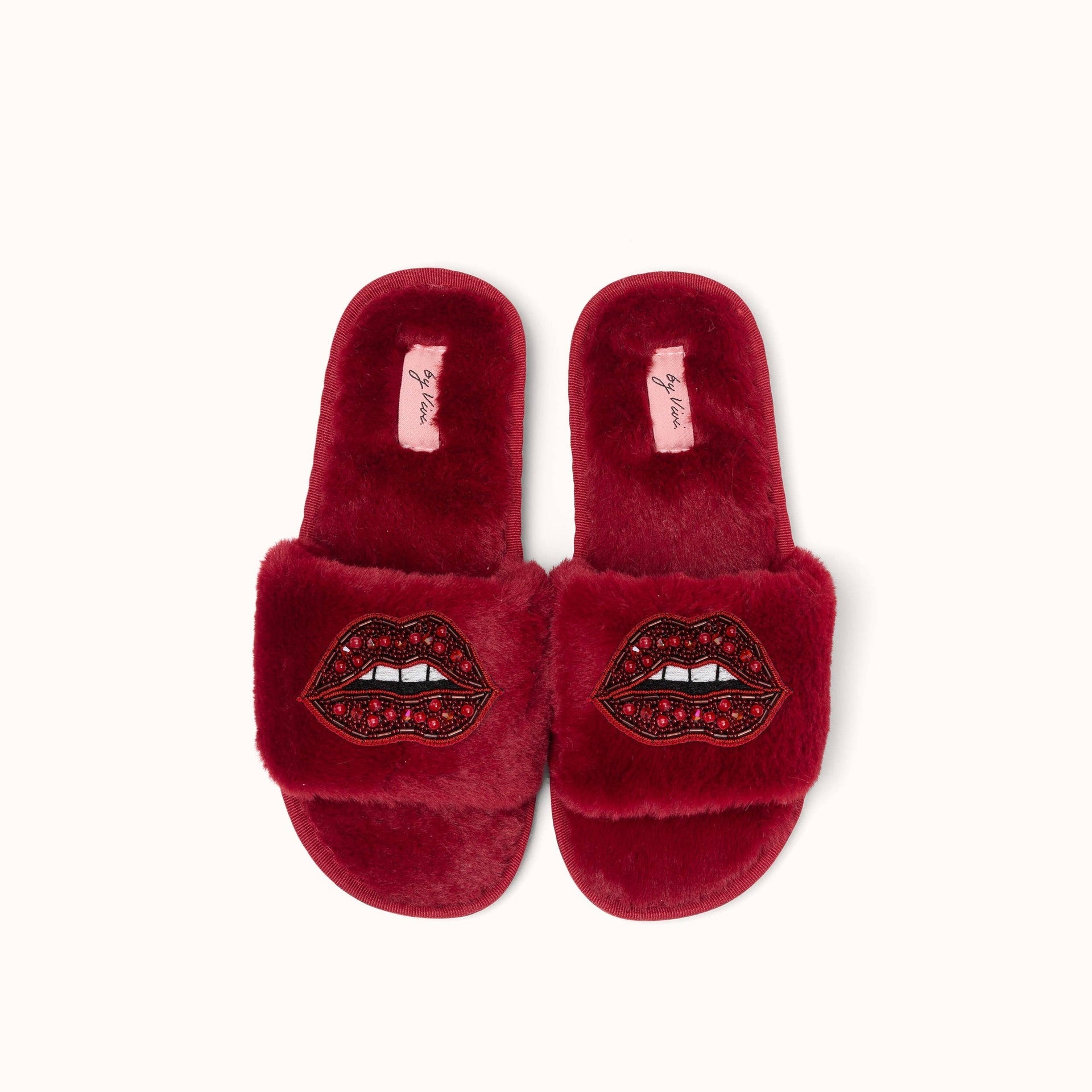 Paire de broches pour Chaussons - Lèvres