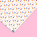 Papier Cadeau Cordes de Cœur