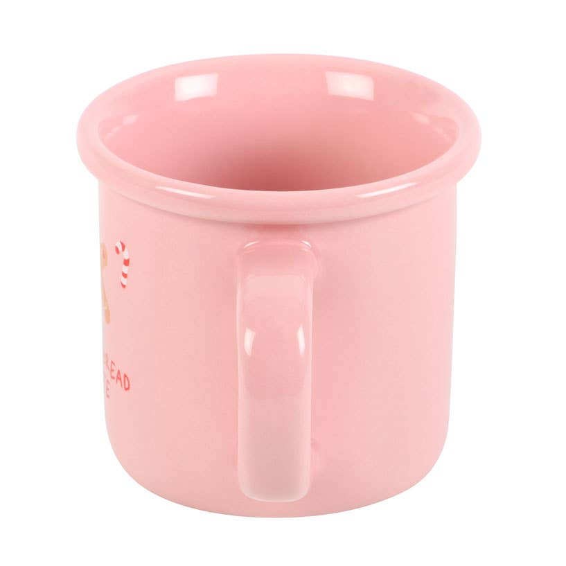 Tazza di Natale Pan di zenzero Rosa