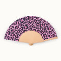 Leopard Rose Fan