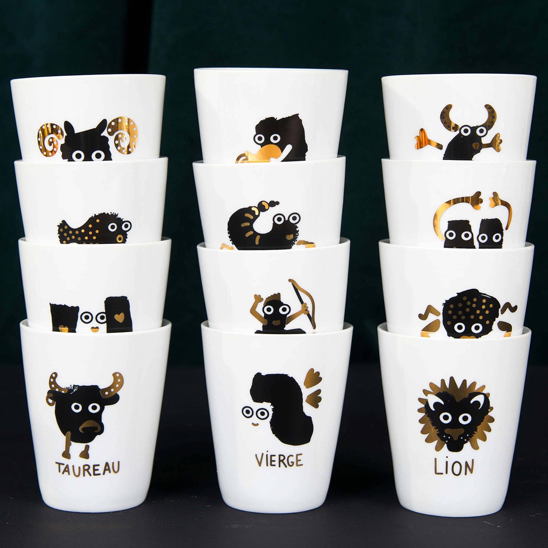 Tasse en porcelaine Signes du zodiaque