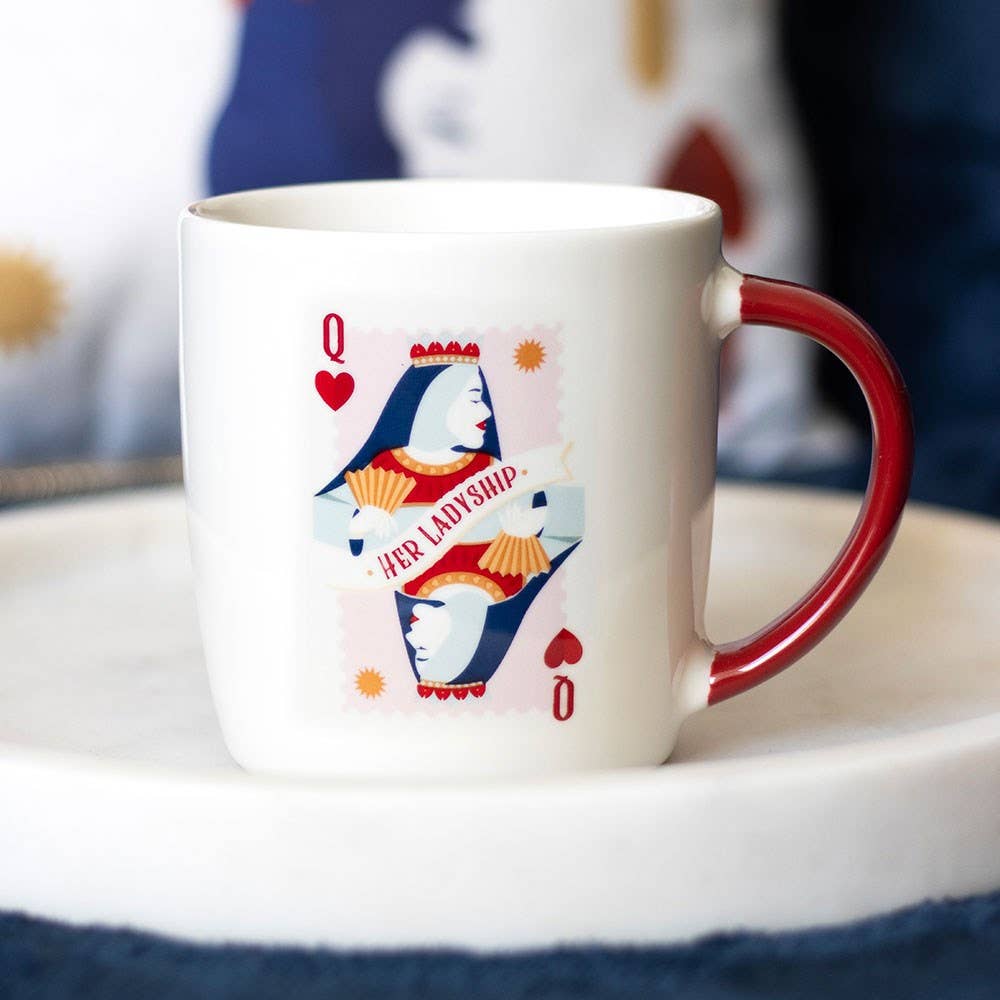 Tazza Carte da gioco - Regina di Cuori