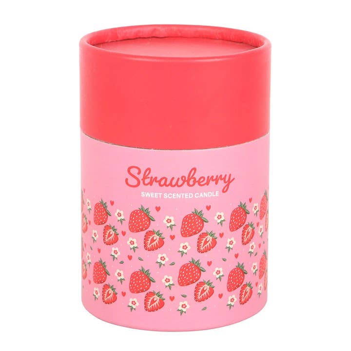 Bougie parfumée à la fraise