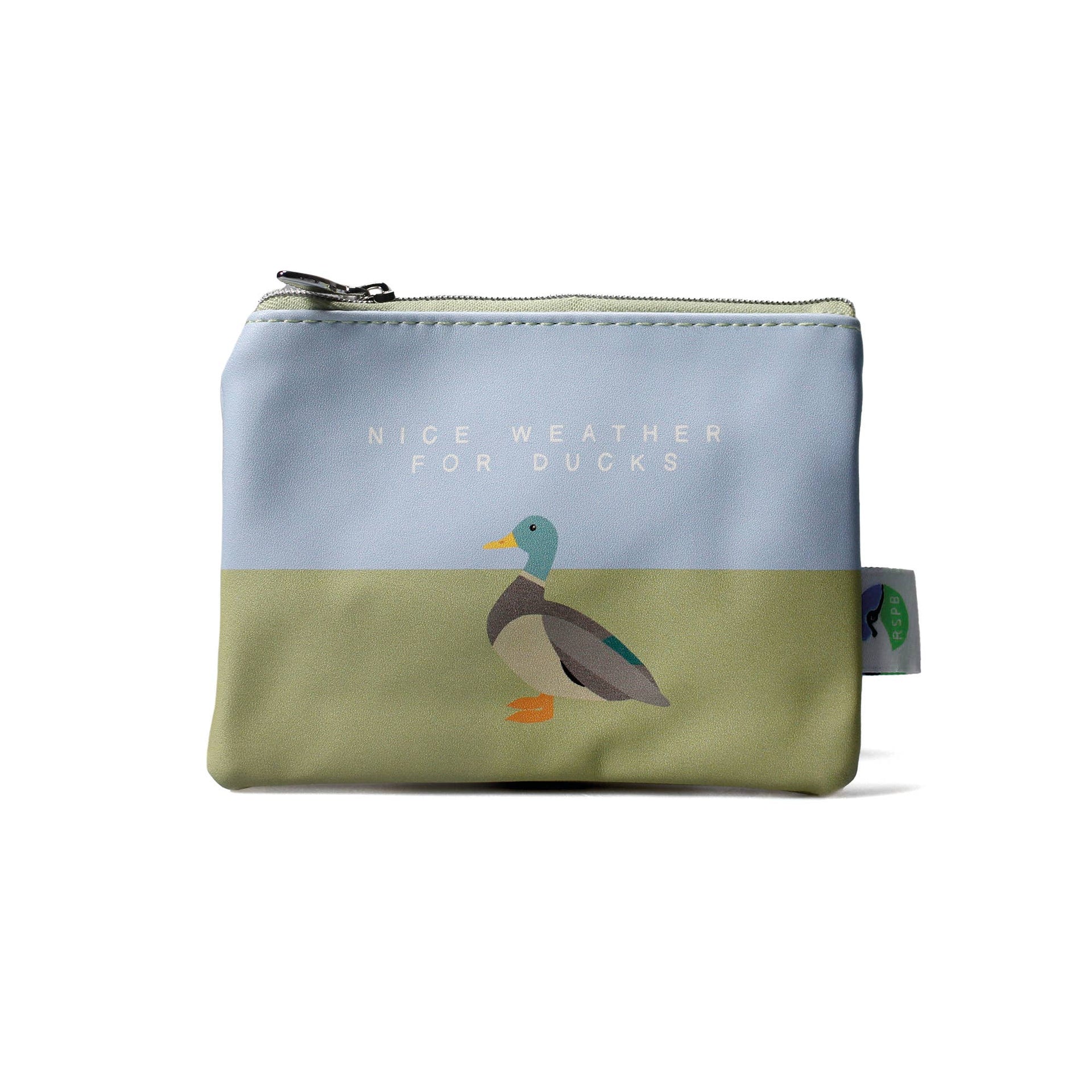 RSPB Coin Purse - Mallard zipped