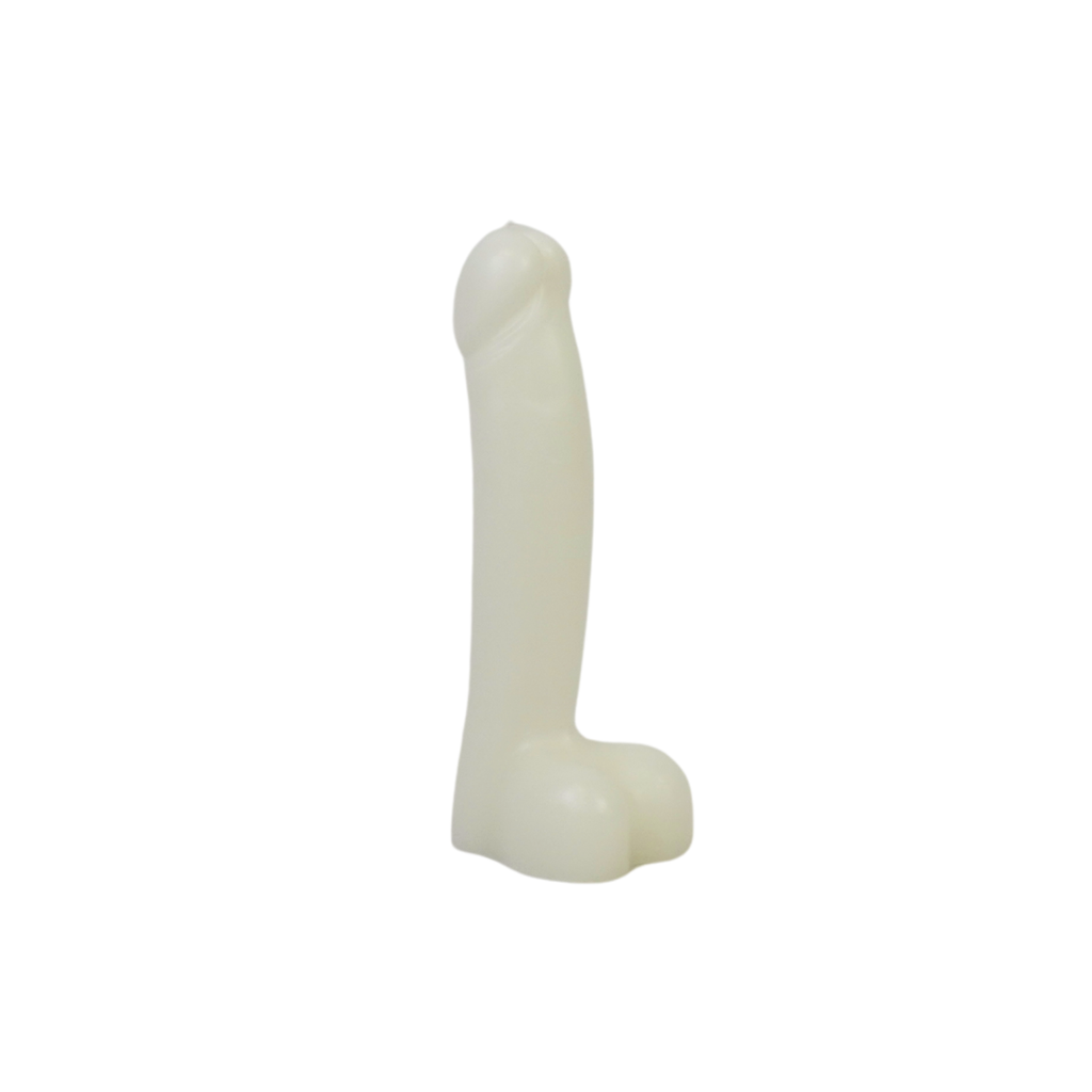 Candela - Stoppino - Cera - Bianco - 160 grammi - 7x5,5x17 cm