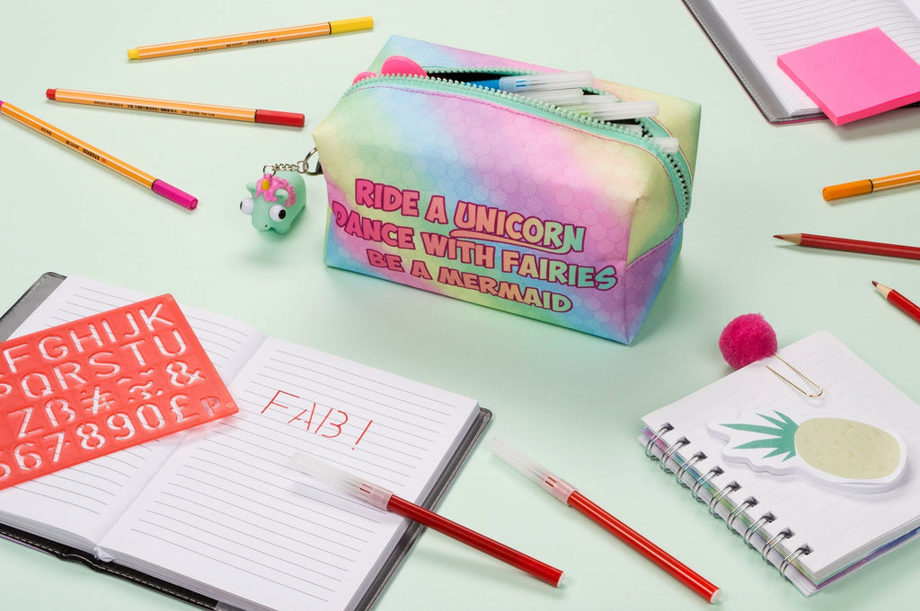 Trousse scolaire – Ride A licorne