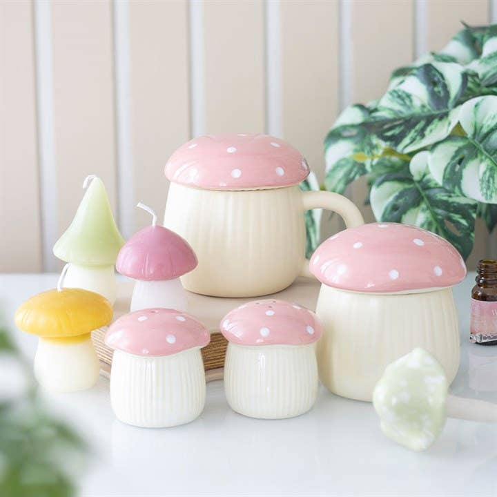 Sale e pepe Funghi Rosa