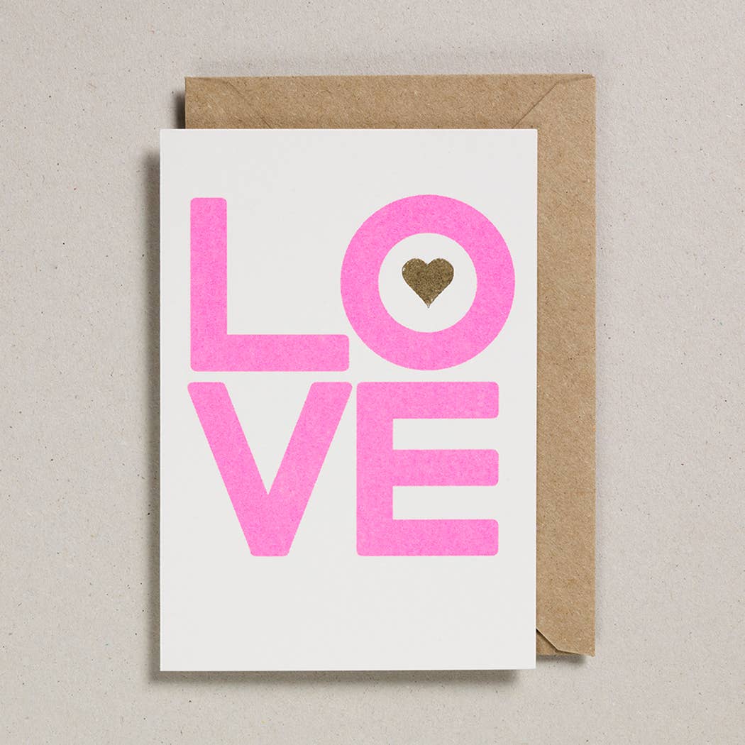 Carte St Valentin - Love