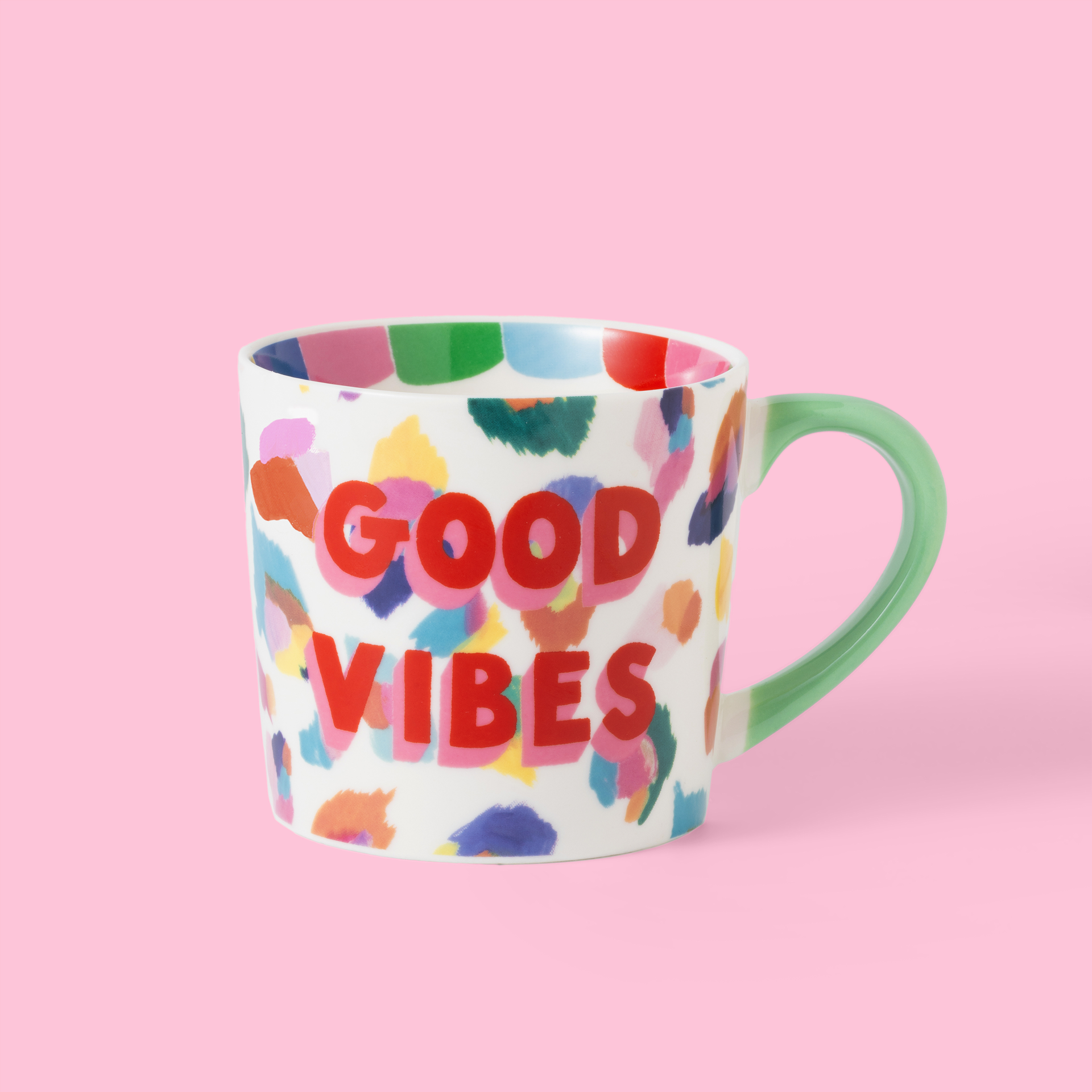Mug Léopard « Good Vibes » – 300 ml