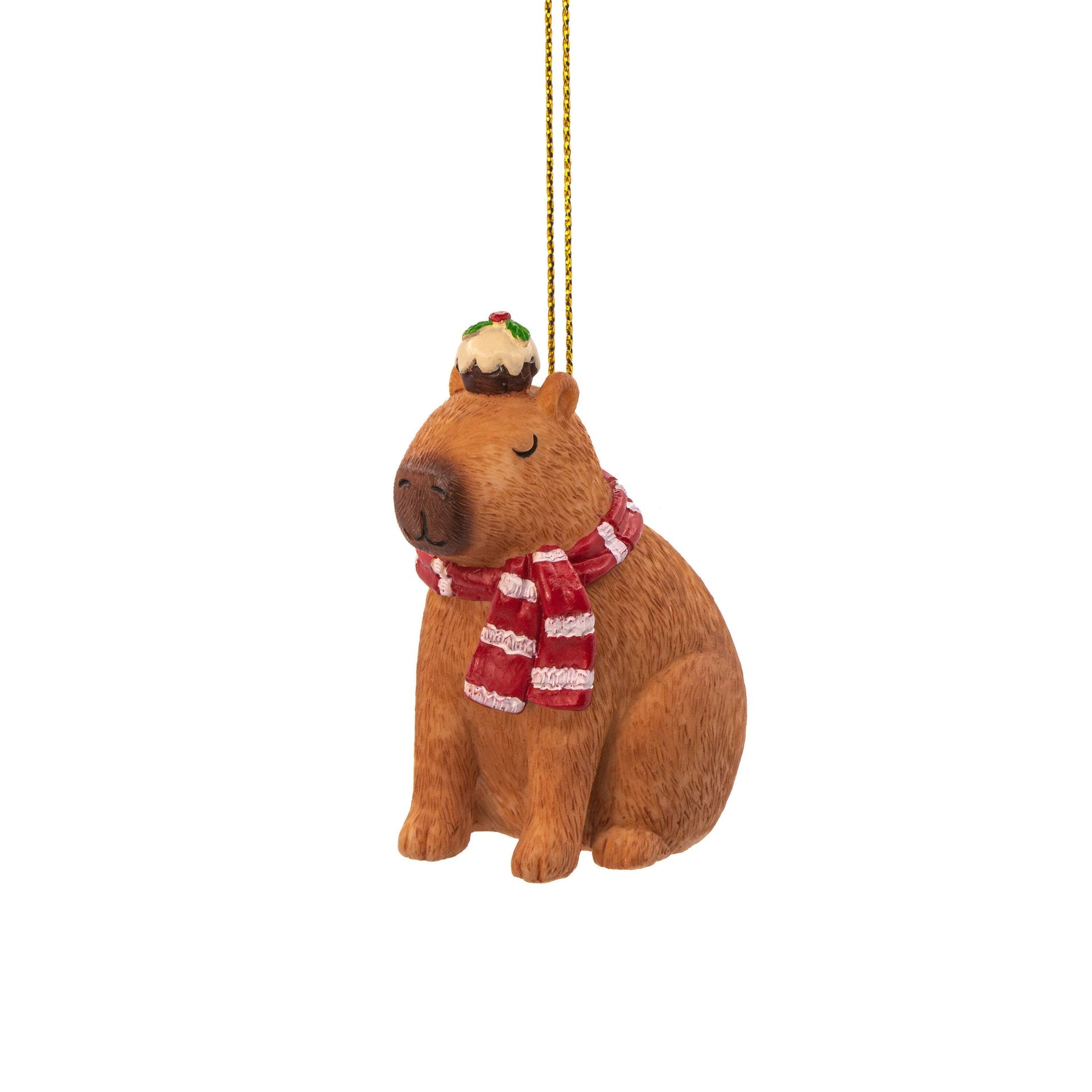Décoration à suspendre Capybaras de Noël 2-Pack