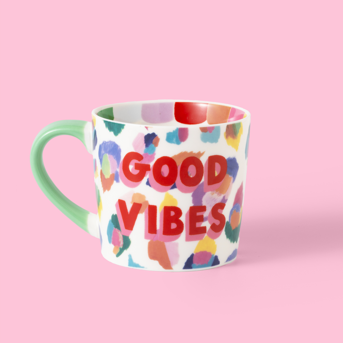 Mug Léopard « Good Vibes » – 300 ml
