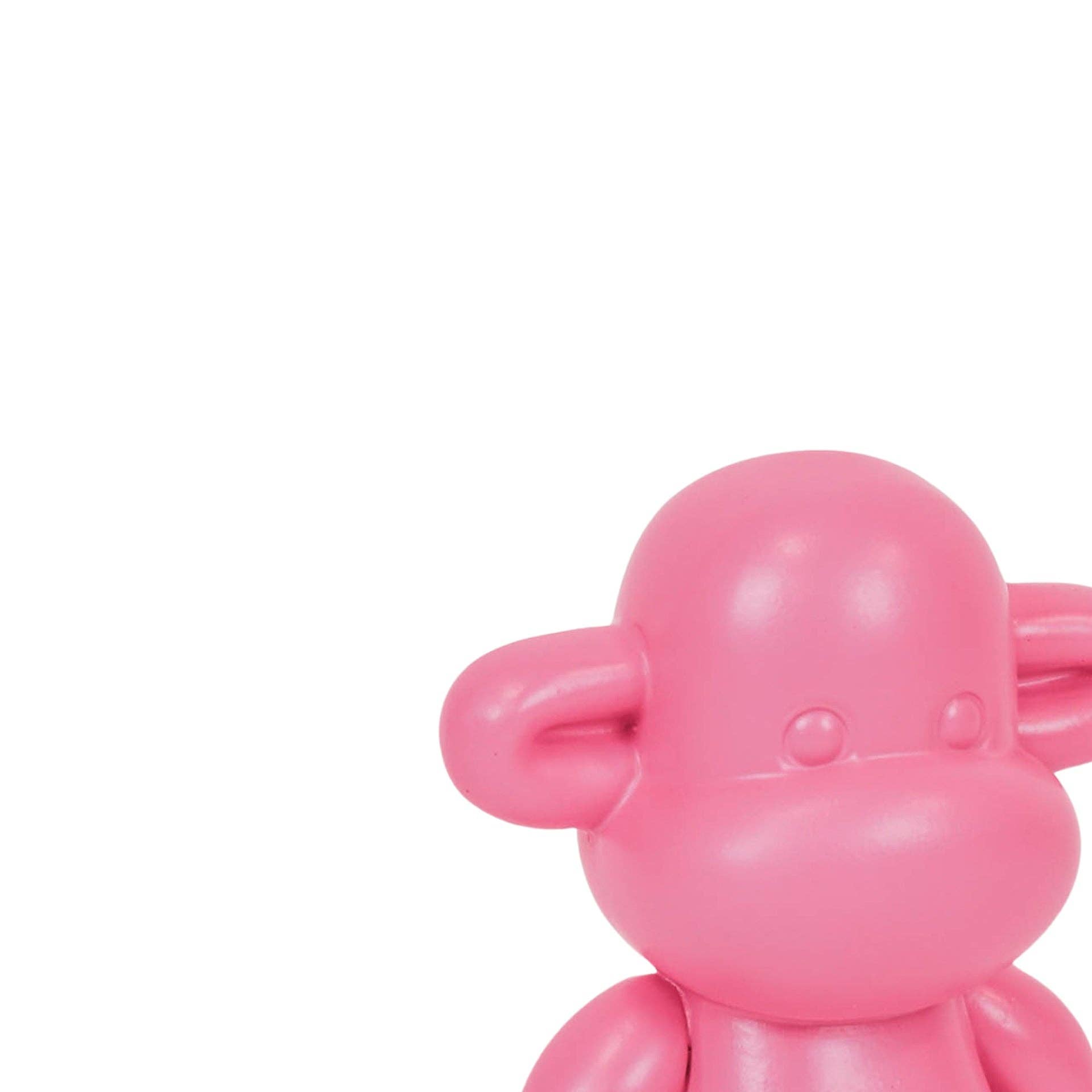 Ornament - Hanging Loose Monkey Figurine 'The Legend' - Poly resin - Pink - 33x21x50cm