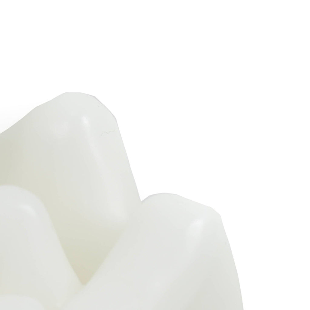 Candle - Middle Finger - Wax - White - 310 grams - 10x9x17 cm