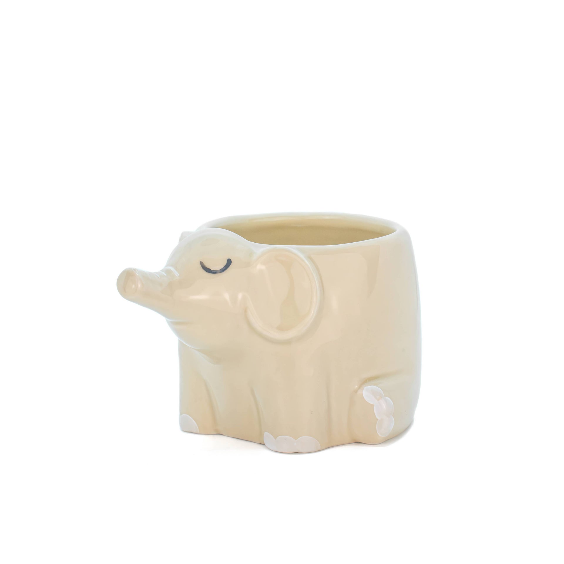 Mini pot de fleur éléphant