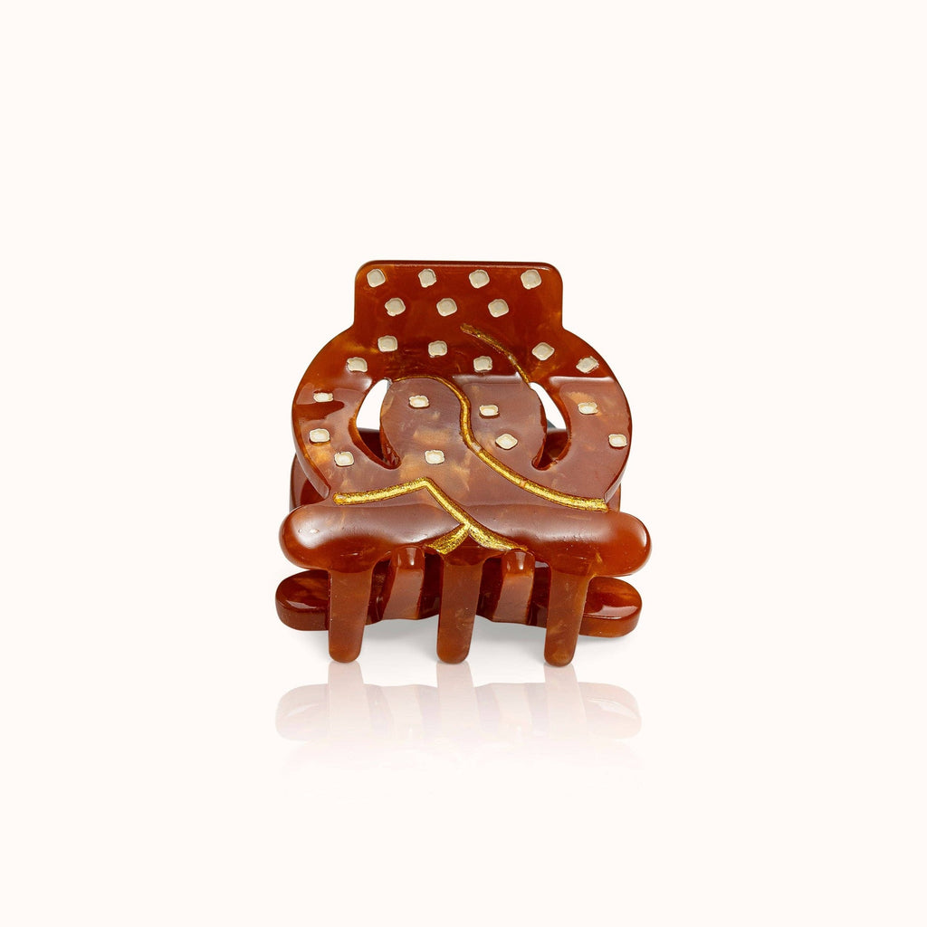 Petite Pince à cheveux Bretzel