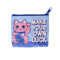 Mini Lucky Cat Coin Purse “Make your own Luck”
