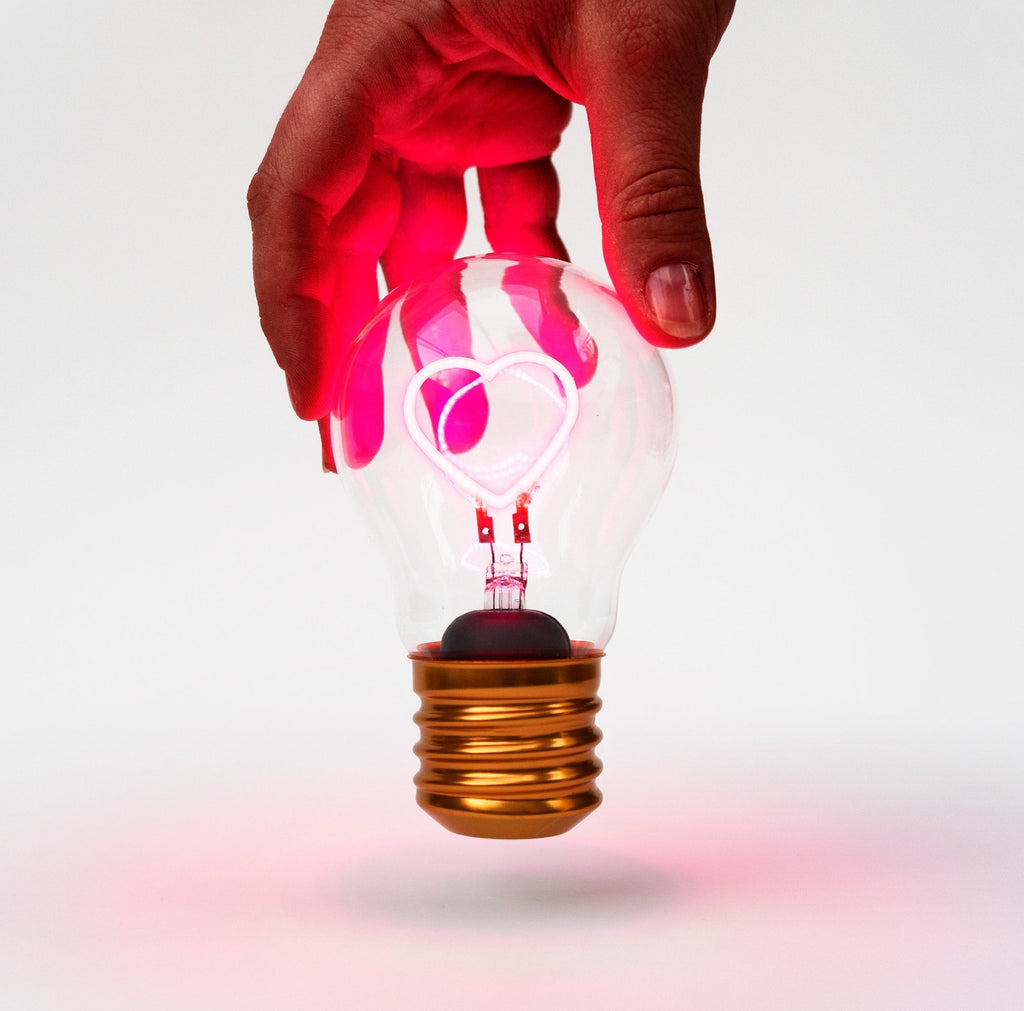 Ampoule sans fils Cœur