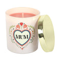 Bougie Fête des Mères Tulipe