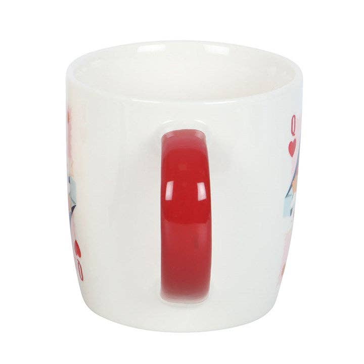 Playing Card Mug - Queen of Hearts