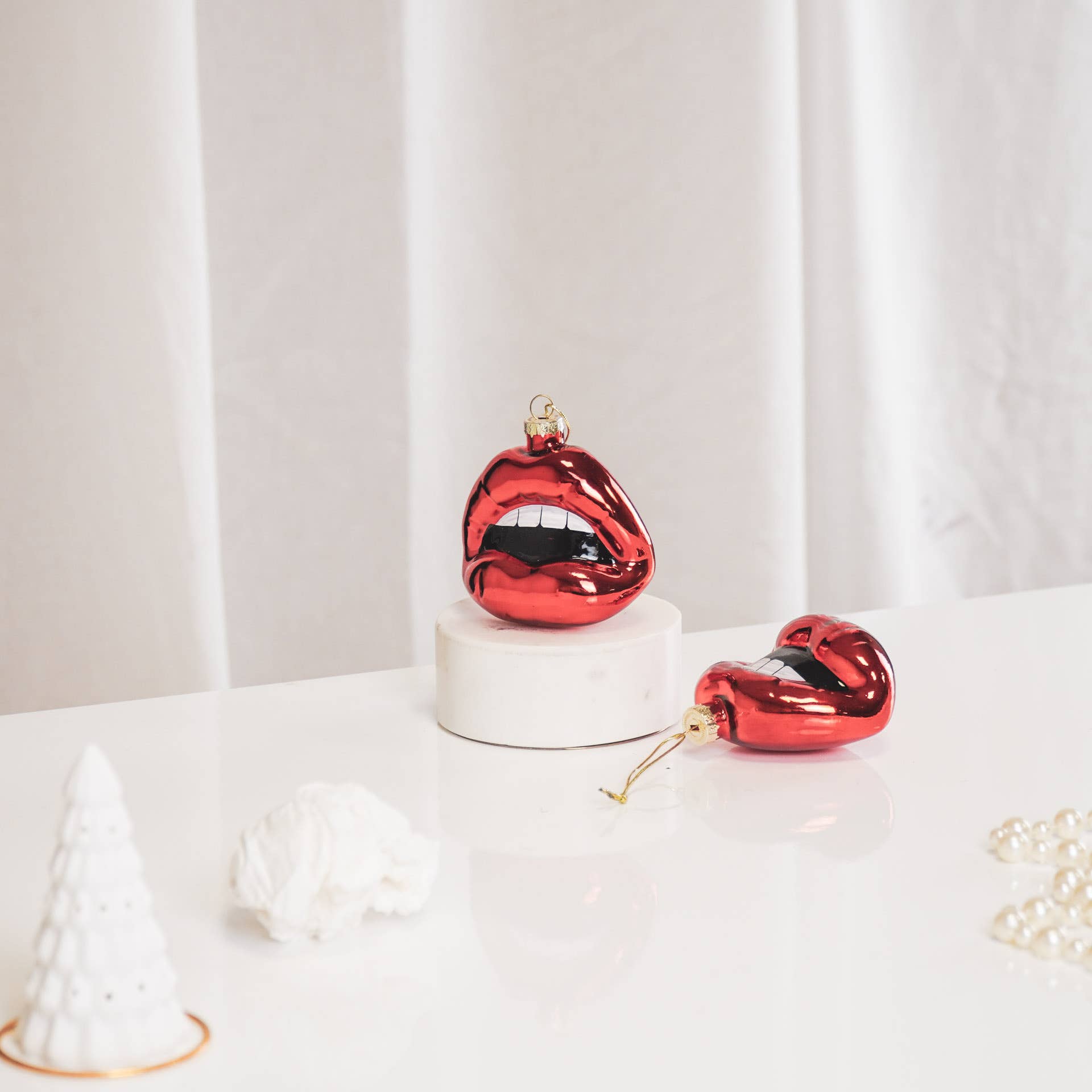 Boule de Noël Kiss Me