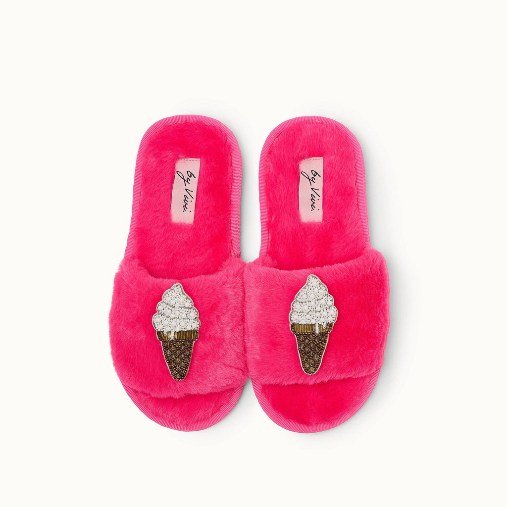 Paire de broches pour Chaussons - Glace