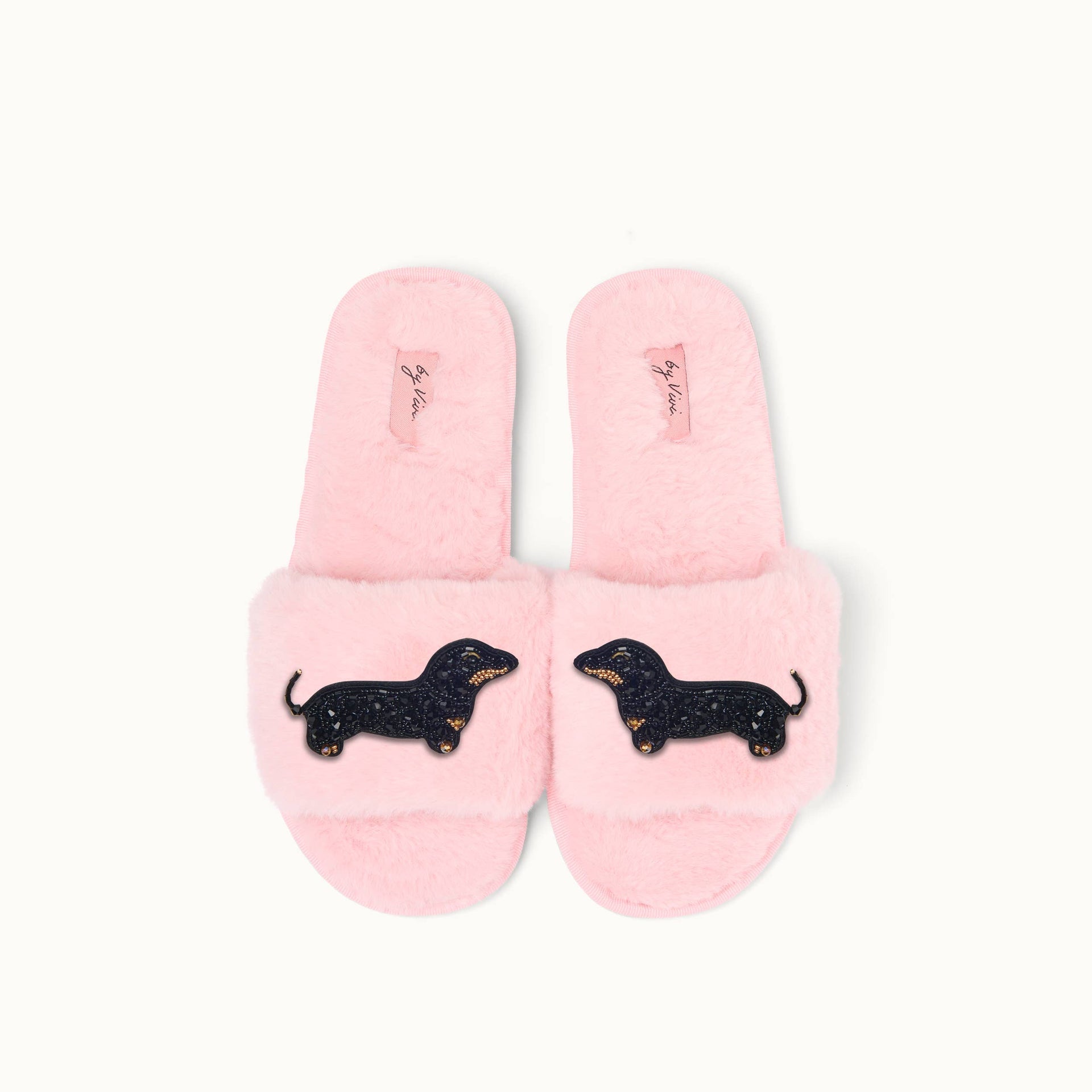 Paire de broches pour Chaussons - Teckel